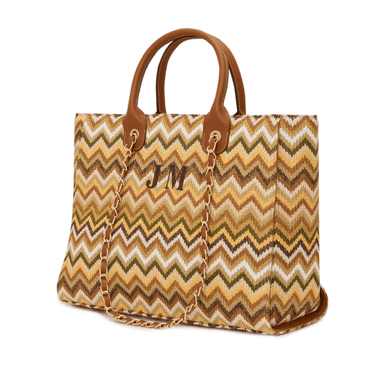 ZigZag Tote - Autumnal_bags