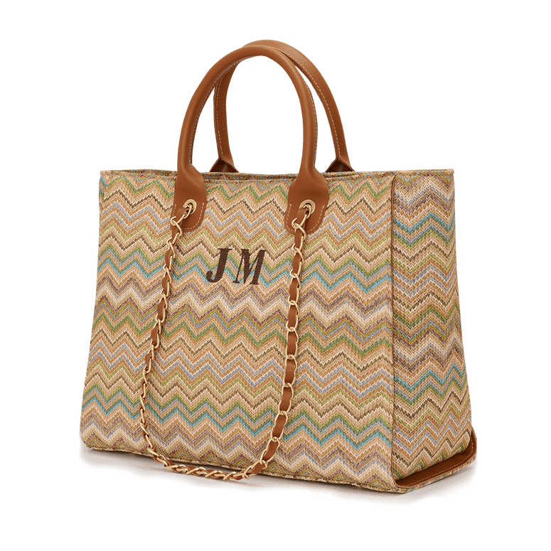 ZigZag Tote - Sunset_bags