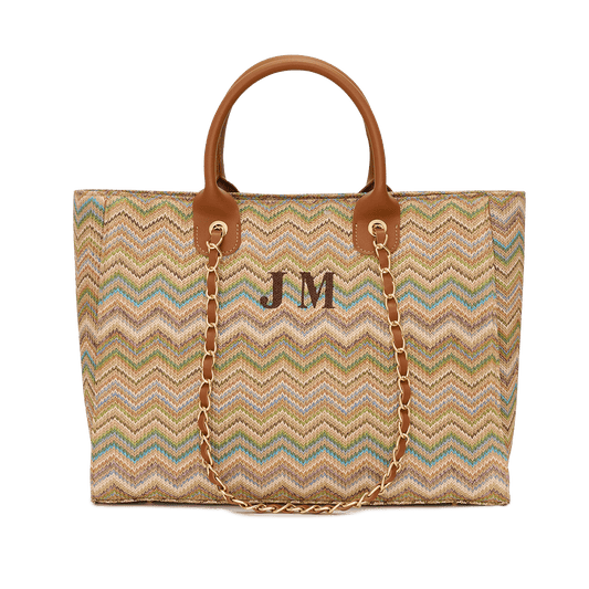 ZigZag Tote - Sunset_bags