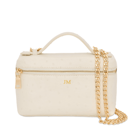 Eva Leather Mini Bag In White