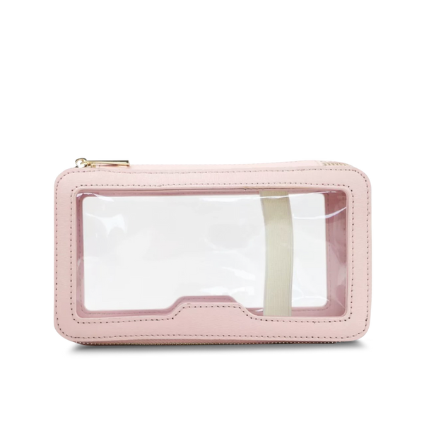 Rectangular Makeup Bag in Pink