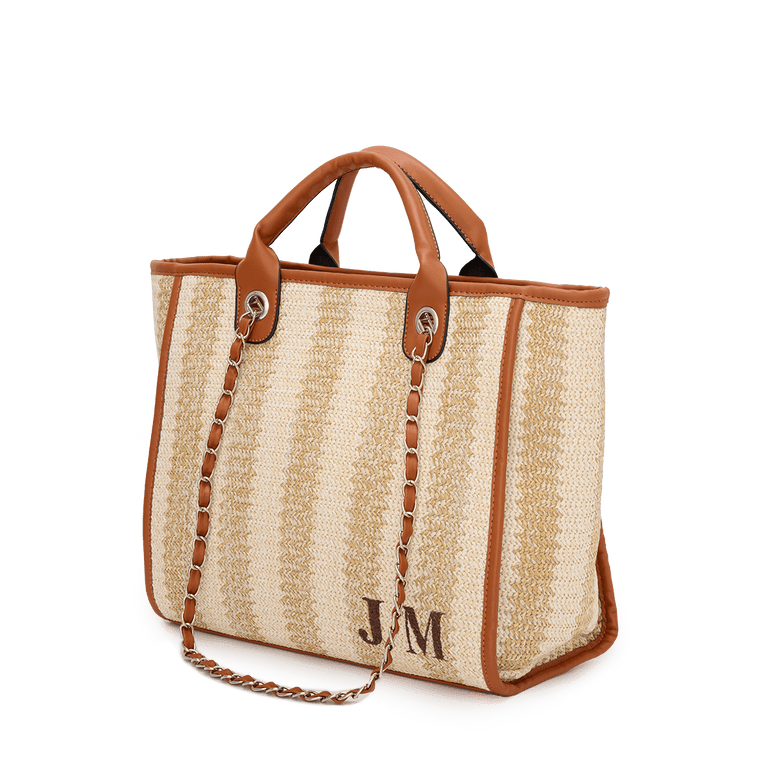 The Lily Summer Cream Medium - Initials Only_bags